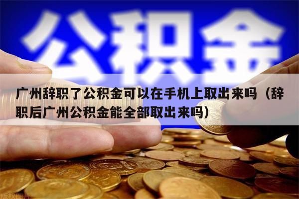 绵阳辞职了公积金可以在手机上取出来吗(辞职后绵阳公积金能全部取出来吗) 绵阳辞职了公积金可以在手机上取出来吗(辞职后绵阳公积金能全部取出来吗)